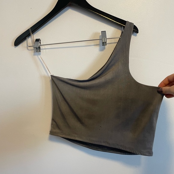 Single Shoulder Strap Tank - Picture 2 of 2